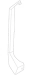 Genuine Nissan Door Shell Seal 80838-5MP1A. Fixed Price $65.16.