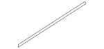 Genuine Audi Belt Molding 8W0-853-763-E-2ZZ. Fixed Price $182.40.