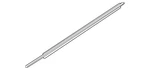 Genuine Audi Belt Molding 83A-837-475-C-T94. Fixed Price $152.40.