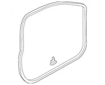 Genuine Audi Door Weather-strip 4E0-837-911-L. Fixed Price $74.40.