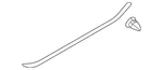 Genuine Subaru Lower Weather-strip 63511AN401. Fixed Price $21.10.