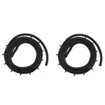 Door Rubber Weatherstrip Seal, Front 2PC 1961-66 Ford F-100 F-250 F-350. Fixed Price $133.66.