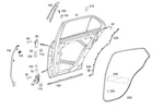 Genuine Mercedes-benz Cover Strip 167-698-13-00. Fixed Price $55.25.