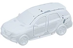 Genuine Mercedes-benz Edge Guard 254-697-01-00. Fixed Price $107.10.