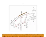 Gm Oem 00-11 Deville,dts Pillars, Rocker Floor Uniside-retainer 25714983. Fixed Price $54.67.