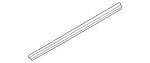 Genuine Nissan Door Shell Seal 80838-7JA2A. Fixed Price $72.48.