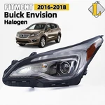 For 2016-2018 Buick Envision Halogen Headlight W/led Drl W/bulb Driver Left Lh. Fixed Price $133.99.