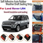Door Rubber Seal Strips Weather Draft Wind Noise Reduction For Land Rover LR4. Fixed Price $58.28.
