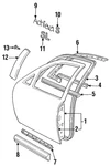 Genuine Gm Glass Weather-strip 22587903. Fixed Price $39.52.