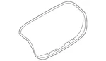 Genuine Audi Deck Lid Seal 4F5-827-705-F. Fixed Price $280.80.