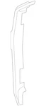 Genuine Mercedes-benz Seal Driver's Door 217-720-30-00. Fixed Price $39.60.