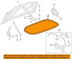 Gm Oem 14-19 Corvette Trunk Lid Components-weatherstrip 84006188. Fixed Price $50.38.