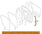 Lincoln Ford Oem 2016 Mkx Rear Door-front Weatherstrip Seal Left FA1Z5825325B. Fixed Price $106.15.