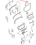 Audi A8 D3 Door Seal Outer Rear Right 4E4839912F. Fixed Price $88.14.