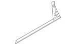 Genuine Nissan Door Shell Seal 82839-7BA0A. Fixed Price $67.44.