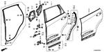New Genuine Acura Rdx Rear Door Seal Lower (2019-2025) Oe 72827TJBA01. Fixed Price $53.67.