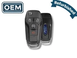 Oem Refurb 23-25 Ford F-150 F-550 Flip Key 4-BUTTON Pn: 164-R8337 / N5F-A08TBLP. Fixed Price $75.00.