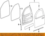 Gm Oem Front Door-weatherstrip Seal Right 23286280. Fixed Price $78.65.