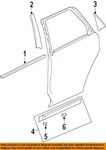 Gm Oem 08-15 Captiva Sport,vue Rear Door Exterior Trim-belt W'strip 20957026. Fixed Price $175.49.
