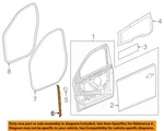 Gm Oem 16-25 Malibu Door Components-front W'strip 23295055. Fixed Price $58.98.