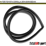 Door Weatherstrip Seal For Toyota Corolla 2014-2019 Sedan Front Driver Left Lh. Fixed Price $82.99.