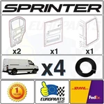 For Mercedes-benz Sprinter 2006-2018 W906 4-PIECE Door Seal Weatherstrip Set. Fixed Price $214.50.