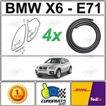 2008-2014 Bmw X6 E71 Rubber Door Seal Edge Protector 4-PIECE Weatherstrip Set. Fixed Price $195.00.