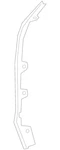 Genuine Mercedes-benz Front Weather-strip 297-730-14-00. Fixed Price $22.05.