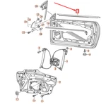 Volkswagen Eos Front Right Outer Window Aperture Seal 1Q0853956E1HH No Duties. Fixed Price $187.83.