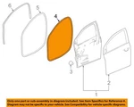 Gm Oem 16-22 Spark Front Components-door W'strip 42454858. Fixed Price $73.85.
