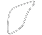 Genuine Nissan Body Weather-strip 76924-6CA1A. Fixed Price $51.60.