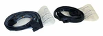 Crown Weatherstrip Kit For 1997-2006 Jeep Tj Wrangler W/ Half Steel Doors. Fixed Price $91.00.
