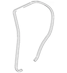 Genuine Gm Door Weather-strip 96458169. Fixed Price $8.50.