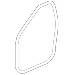 Genuine Gm Surround Weather-strip 25792031. Fixed Price $71.27.