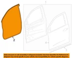 Gm Oem 15-22 Canyon,colorado Front Components-door W'strip 84234295. Fixed Price $88.74.