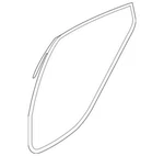 Genuine Hyundai Door Weather-strip 83140-1R200. Fixed Price $115.19.