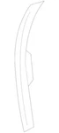 Genuine Ford Front Weather-strip 8A5Z-1520521-A. Fixed Price $42.92.