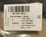 Audi 4KE-839-120-A Rear Right Door Seal Fits Various Vehicles From 19-25. Fixed Price $70.00.