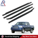Door Outside Weatherstrip Window Molding Trim For Toyota Tundra Double Cab 00-06. Fixed Price $58.99.