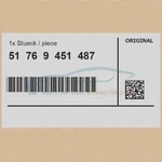 Genuine Bmw 51769451487 -. Fixed Price $82.51.