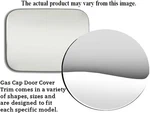 Gas Cap Cover Ford - Chrome Finish Stainless Steel Qaa Fuel Tank Door Trim. Fixed Price $39.99.