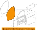 Gm Oem 16-23 Malibu Front Components-door W'strip 84218974. Fixed Price $53.61.
