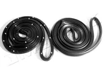 1968-1972 Oldsmobile Cutlass, F85 Dr Sedan New Rubber Door Weatherstrip Seals. Fixed Price $112.27.