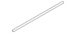 Genuine Porsche Belt Molding 9Y0-837-475-J-041. Fixed Price $165.92.