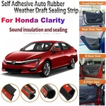 Door Rubber Seal Strips Weather Trim Wind Noise Reduction Kit For Honda Clarity. Fixed Price $59.98.