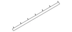 Genuine Ford Lower Weather-strip 8S4Z-6320758-A. Fixed Price $20.80.