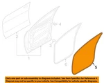 Hyundai Oem 19-23 Santa Fe Front Door Components-w'strip Body 82110S2000. Fixed Price $150.15.