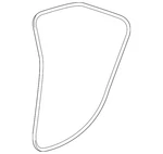 Genuine Gm Weather-strip On Body 84728022. Fixed Price $50.61.