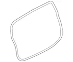 Genuine Nissan Body Weather-strip 90832-1LA0D. Fixed Price $163.78.