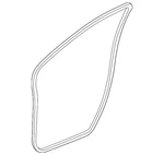 Genuine Honda Seal Front Door Opening *NH361L* (gray) 72355-SHJ-A22ZC. Fixed Price $80.31.